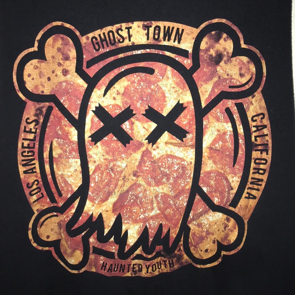 Ghost Town pizza top